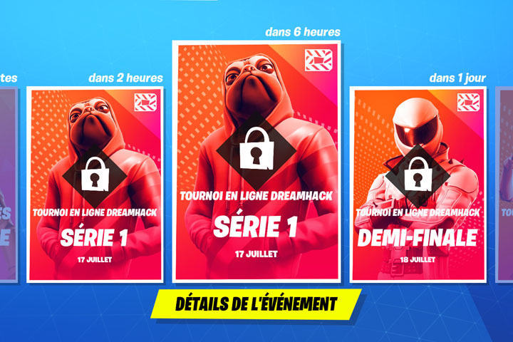 Peut-on jouer les deux séries qualifiers de la Dreamhack Cup sur Fortnite ?