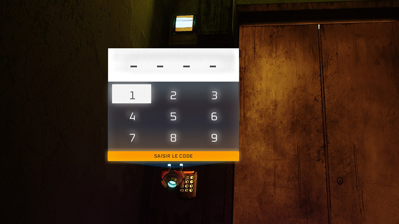 Quels sont les codes des digicodes sur Stray ?