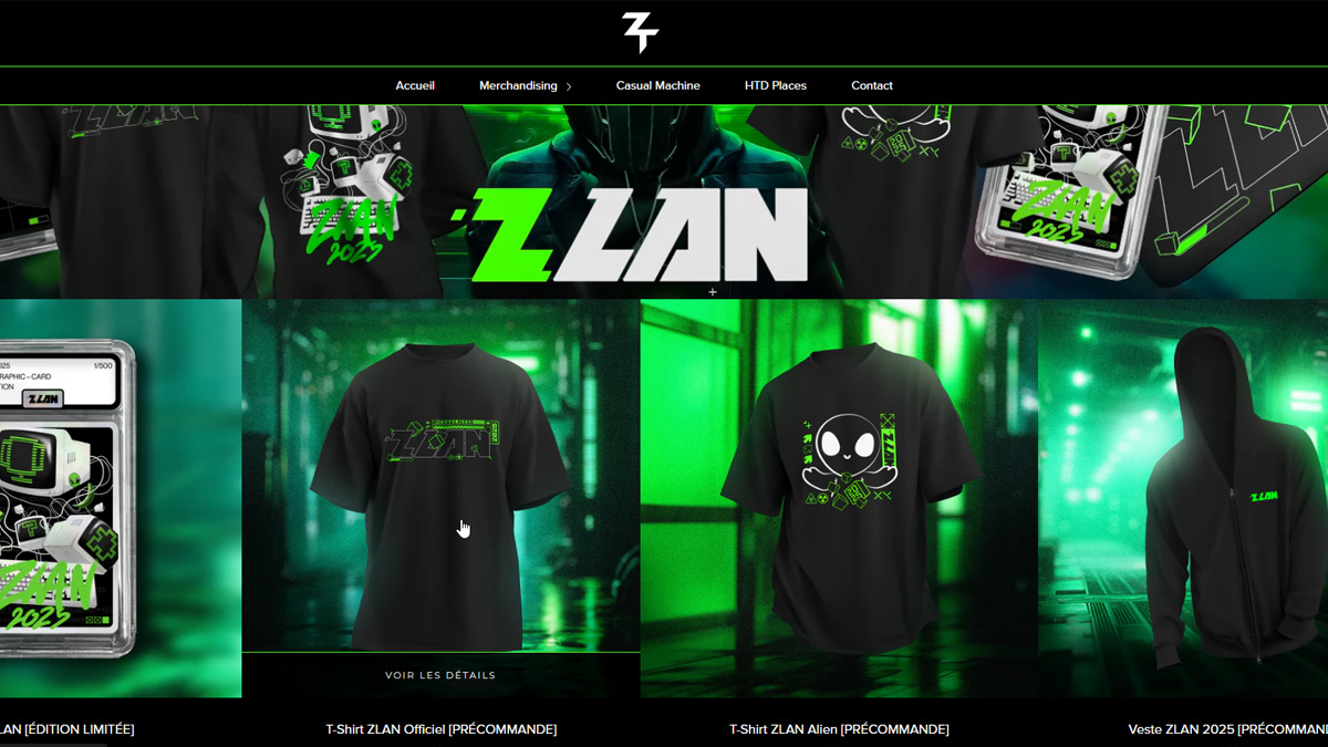 ZLAN Boutique : Achetez votre tshirt de l'édition 2025 avant qu'il ne soit trop tard !