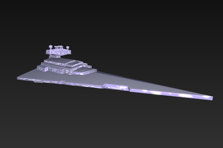 Un vaisseau Star Wars dans Fortnite !