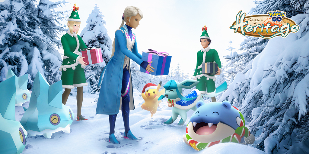 Fêtes d’hiver 2021 sur Pokémon GO, toutes les infos sur l'événement de Noël