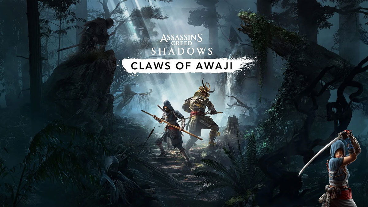 Assassin's Creed Shadows : Le DLC Claws of Awaji en Septembre 2025 et la Coop 2026 !