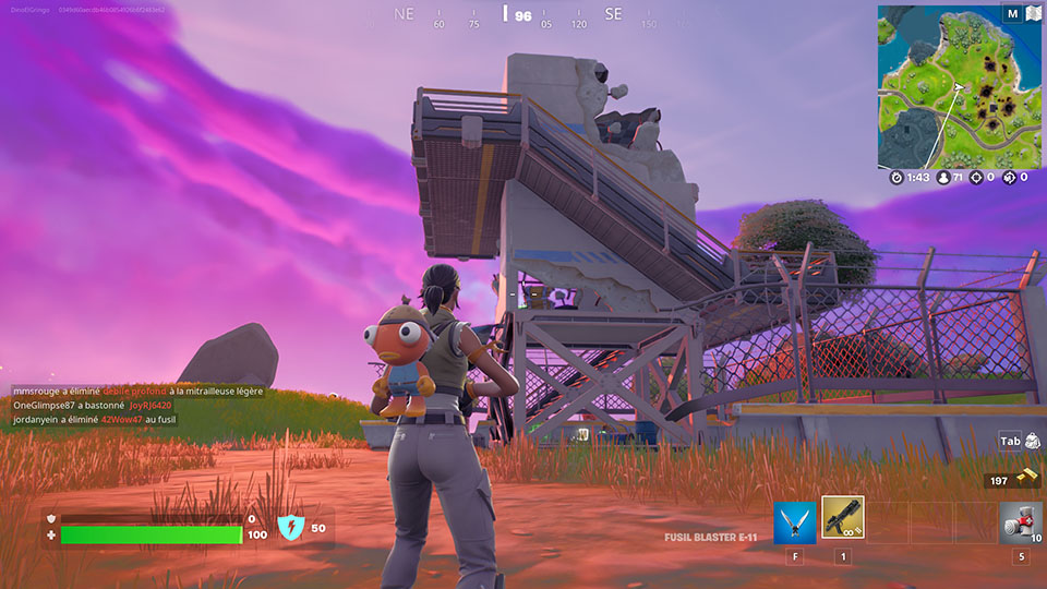 Défi : Récupérer les provisions volées aux Septs à des lieux de l'IO