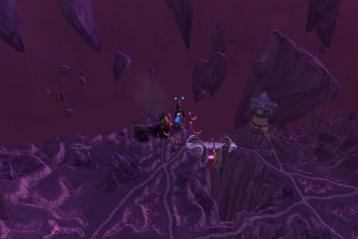 WoW : Rupture de gravité - Course aux points de ressource