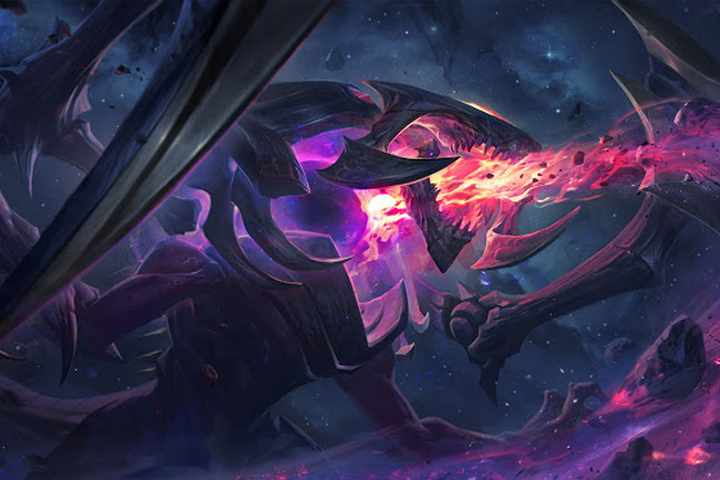 Splash-art de Dark Star Cho'Gath