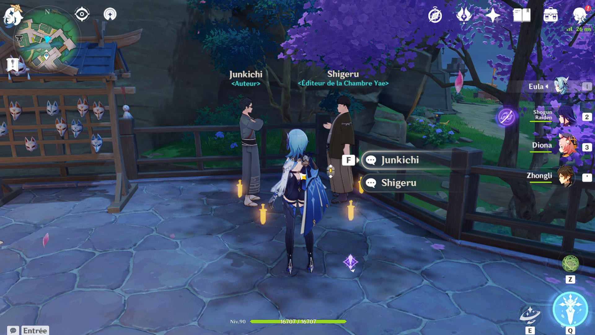 Genshin Impact Structuration de l'intrigue, comment compléter la quête ?