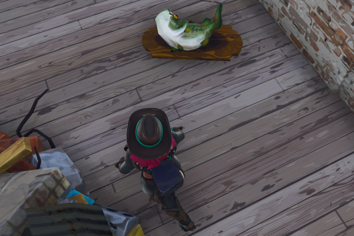 Fortnite : Danser avec un trophée de pêche à différents lieux-dits, défi semaine 8