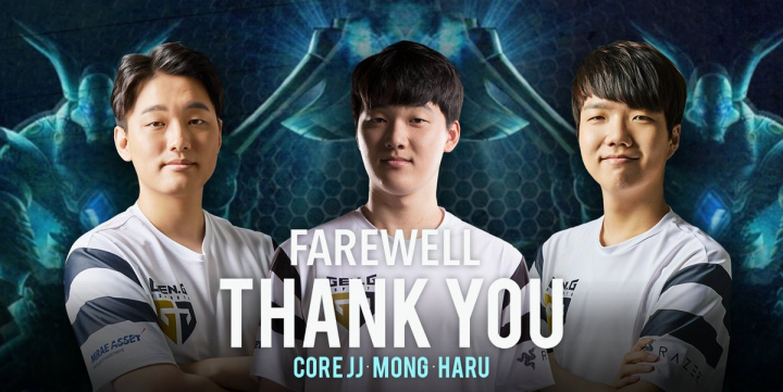 Haru, CoreJJ et Mong quittent Gen.G
