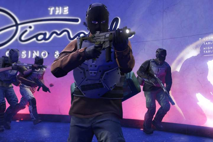 Tous les points d'accès du braquage du casino !