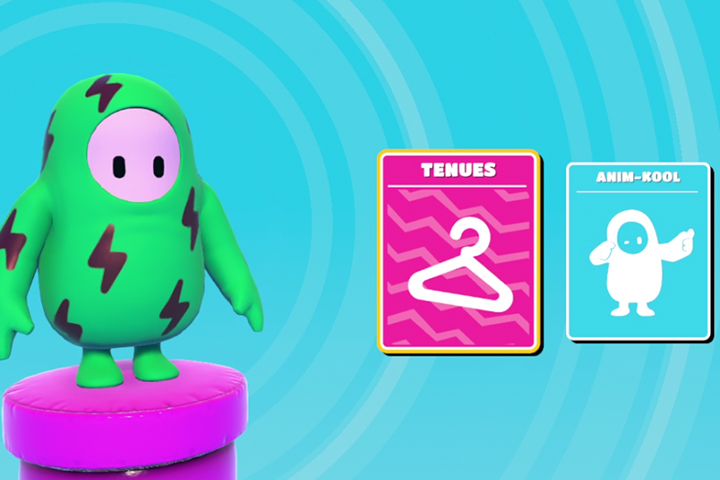 Tenues et Anim Kool dans Fall Guys, c'est quoi et comment en débloquer ?