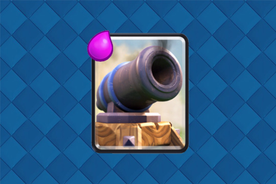 Clash Royale : Tout sur la Carte Commune Canon