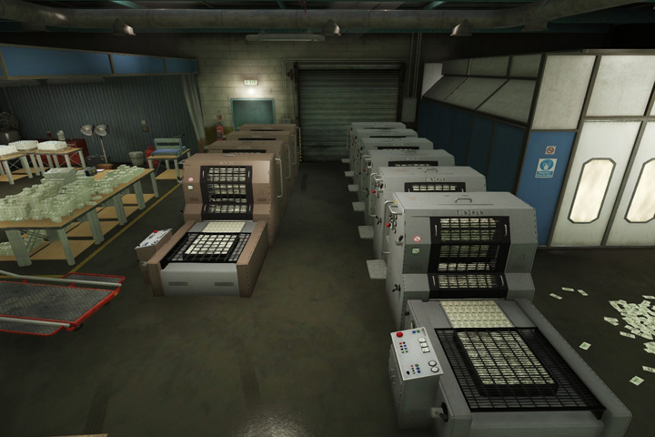 Toutes les infos sur l'usine de fausse monnaie de GTA Online