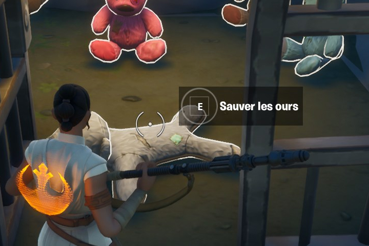 Fortnite : Liberté pour les nounours, défi caché