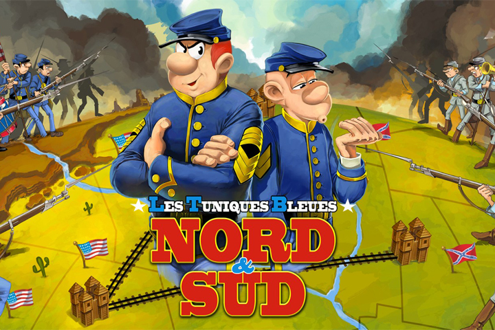 Les Tuniques bleues : Nord & Sud, test et avis du jeu de Microids