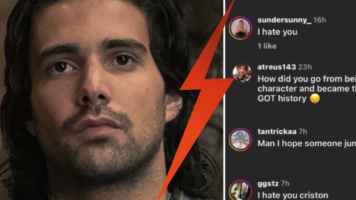 Fabien Frankel, l'interprète de Ser Criston Cole dans House of the Dragon, victime de harcèlement sur Instagram