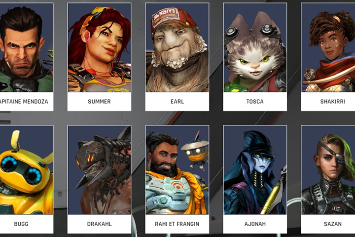 Présentation des dix chasseurs de Crucible