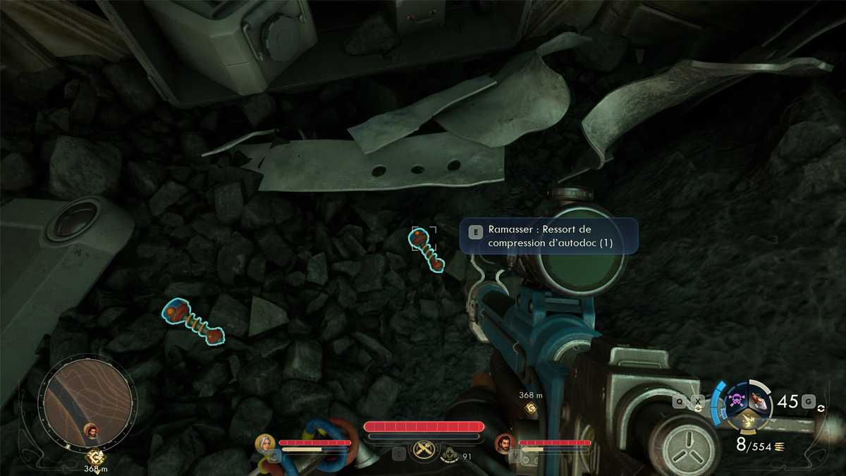 Ressorts The Outer Worlds 2 : où tous les trouver pour la quête Hasardez un gaz ?