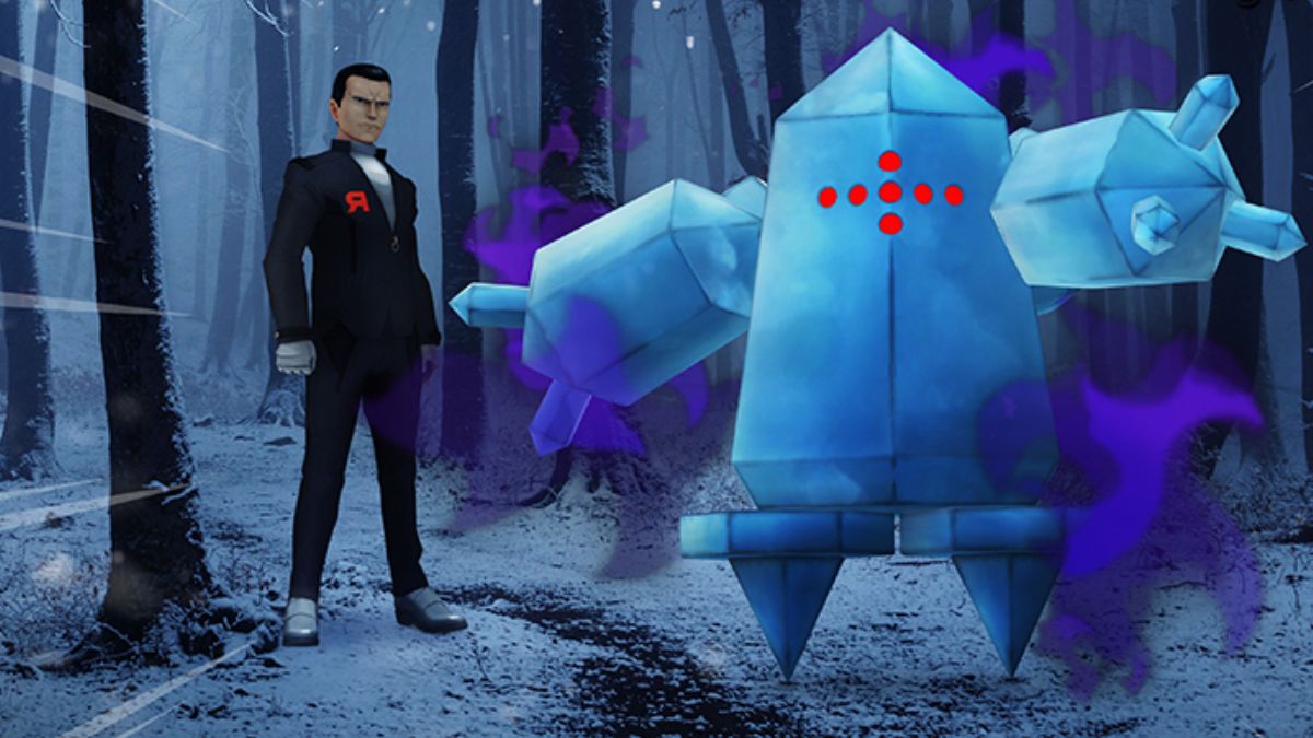 Dans l'obscurité, l'étude spéciale pour trouver Giovanni et Regice obscur sur Pokémon Go