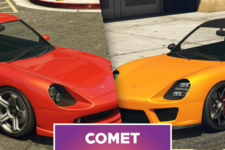 GTA 5 Online : Meilleure voiture Comet - Comparatif SR vs Safari vs Classique vs Retro Custome