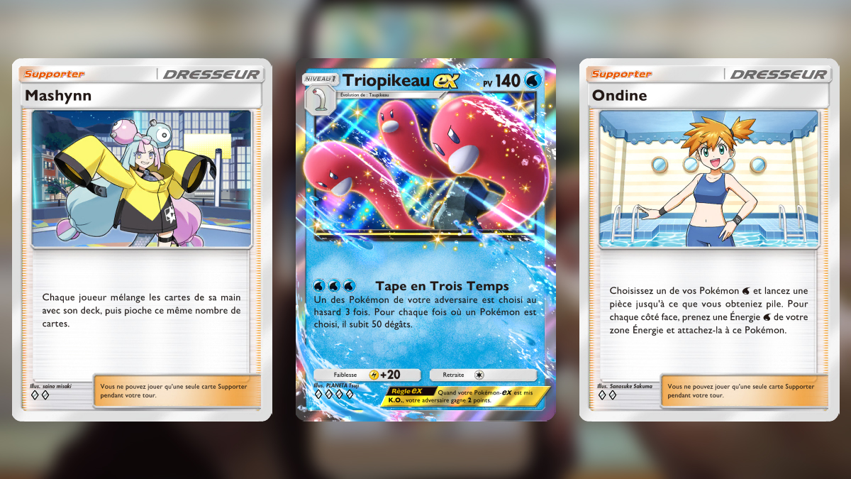 Deck Triopikeau EX sur Pokémon JCC Pocket : liste de toutes les cartes