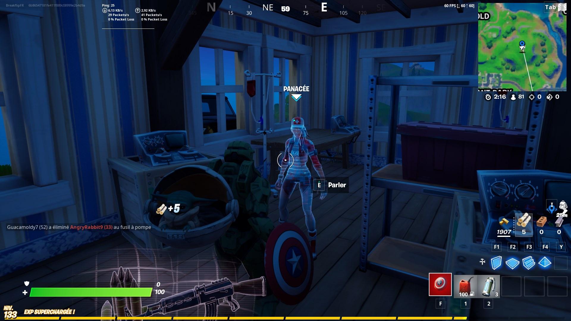 Défi : Collecter des kits de soin