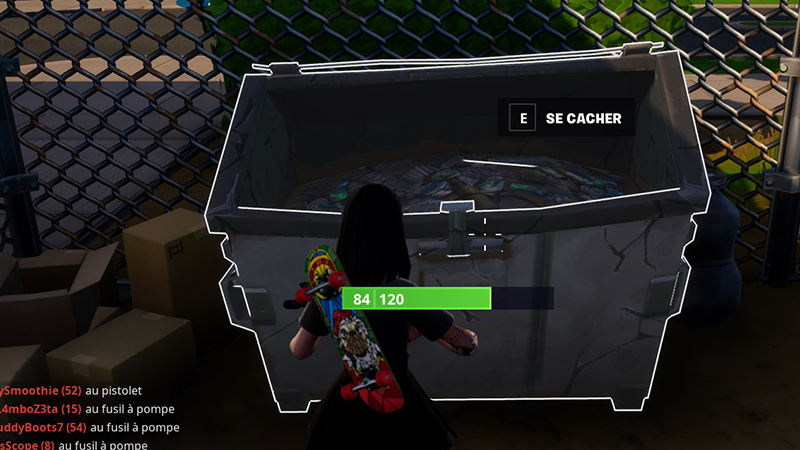 Où sont les cachettes dans Fortnite ?