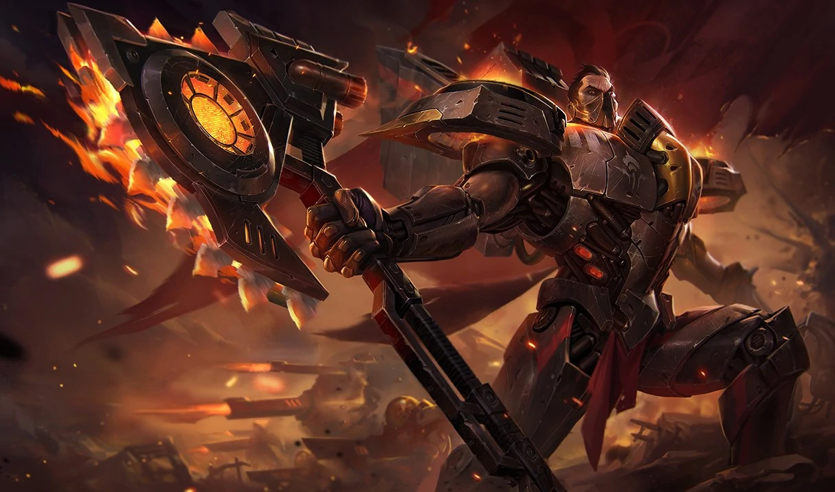 TFT : Darius, set 3, infos, origine et classe du champion de Teamfight Tactics Galaxies