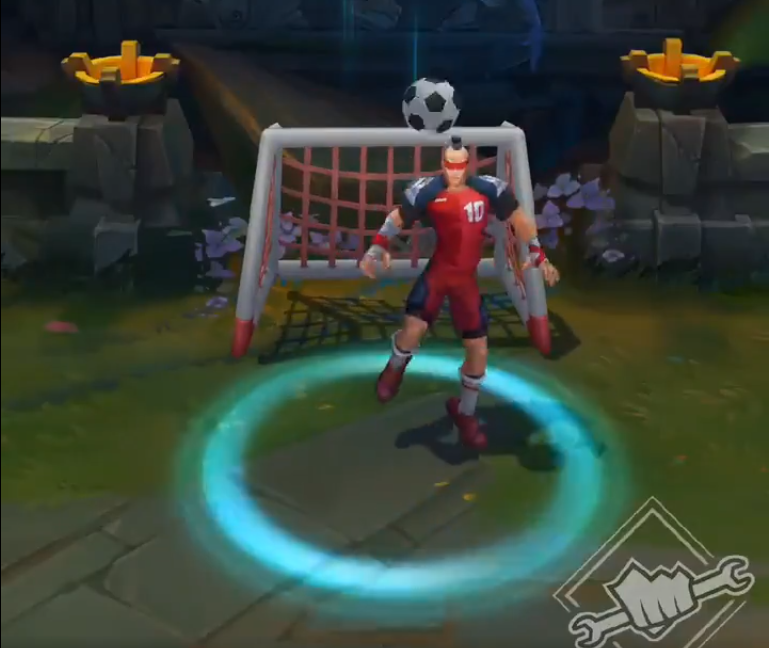 LoL : Skin Playmaker Lee Sin et Sweeper Rammus