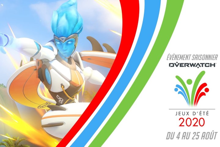 Tous les skins de l'événement des Jeux d'été sur Overwatch !