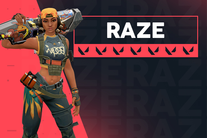 VALORANT : Raze, guide et sorts, nos astuces