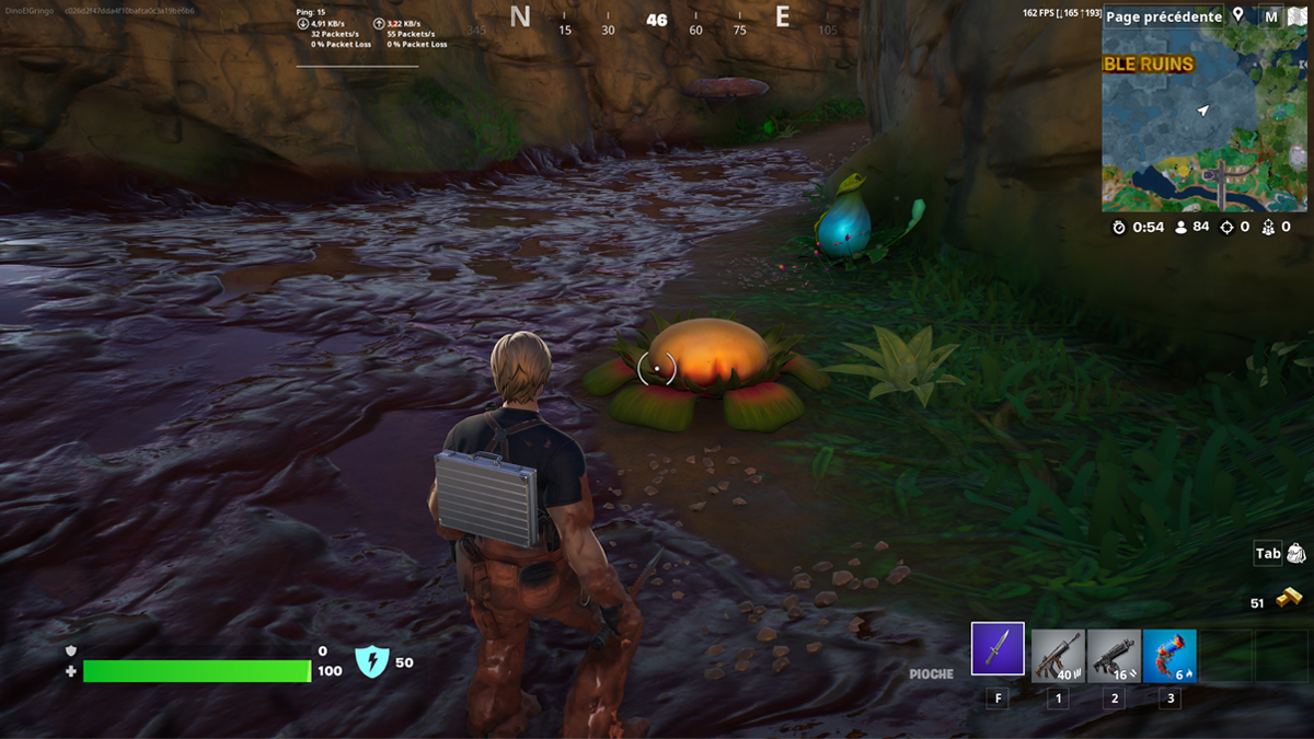 Rebondir sur des fleurs de bond différentes sans toucher le sol sur Fortnite, comment accomplir le défi en saison 3 du chapitre 4 ?