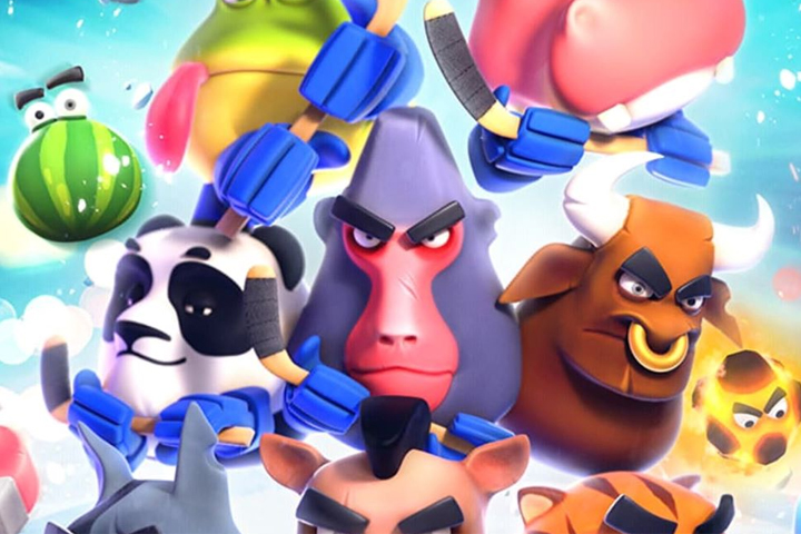 Liste des cartes, les différents rumblers en fonction de trophées