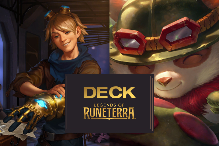 Comment jouer le deck Combo Piltover / Zaun avec Teemo / Ezreal ?