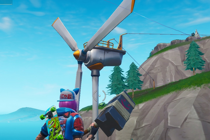 Fortnite : Visiter plusieurs éoliennes en une seule partie, défi semaine 5 saison 9