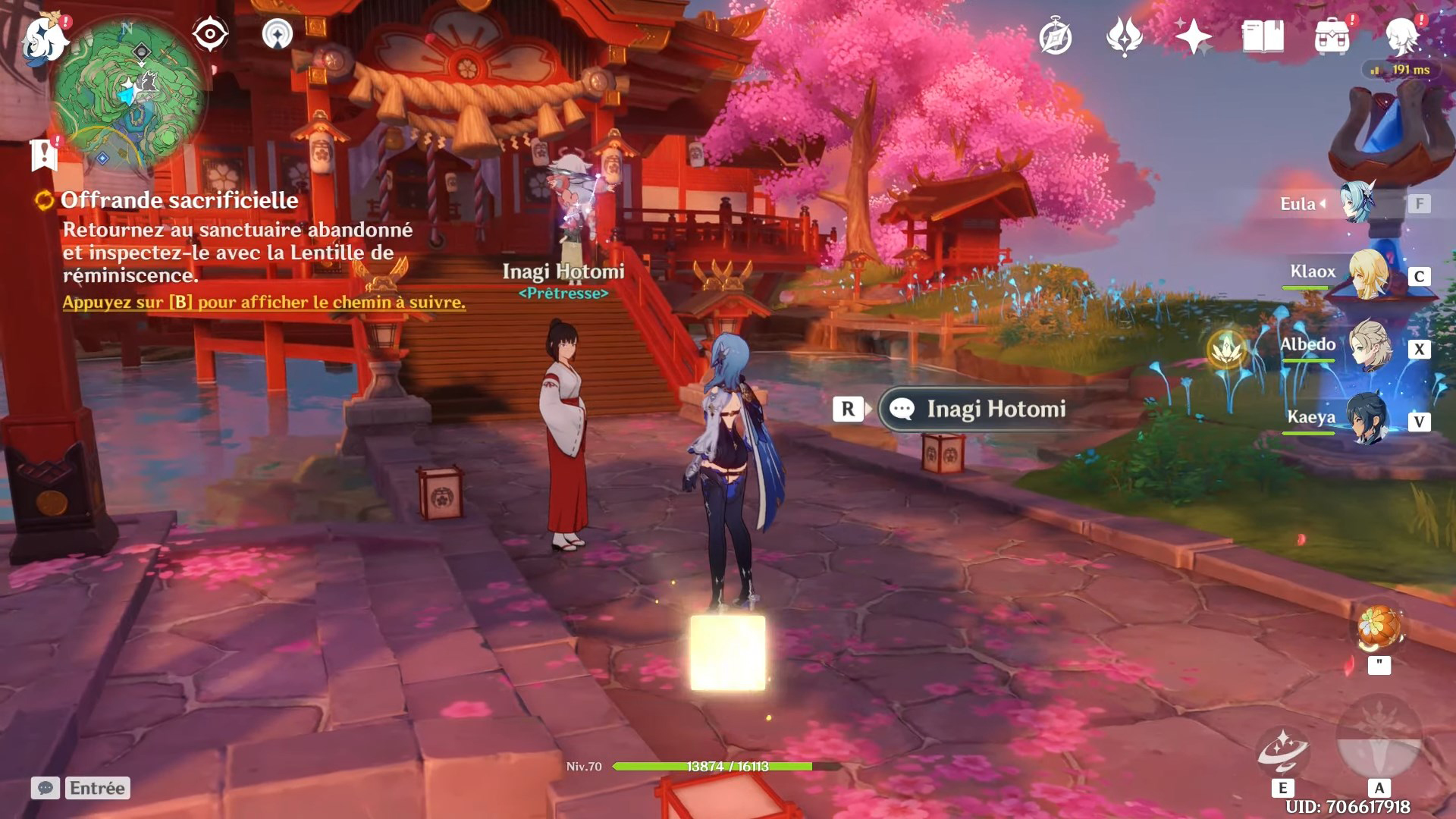 Comment accomplir la quête « Offrande sacrificielle » ?