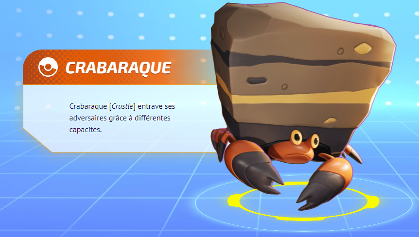 Guide Crabaraque sur Pokémon Unite