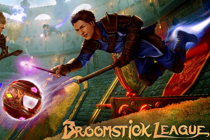 Du gameplay pour Broomstick League
