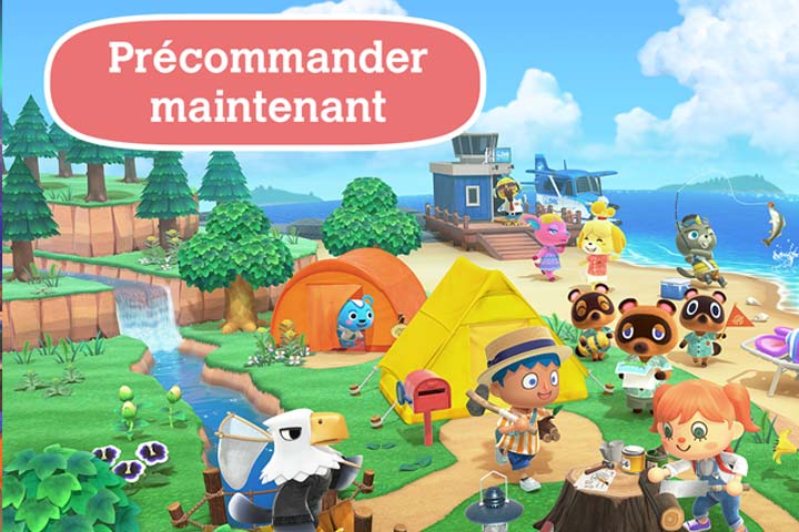 Animal Crossing New Horizons : Précommandez dès maintenant le jeu sur le Nintendo eShop France