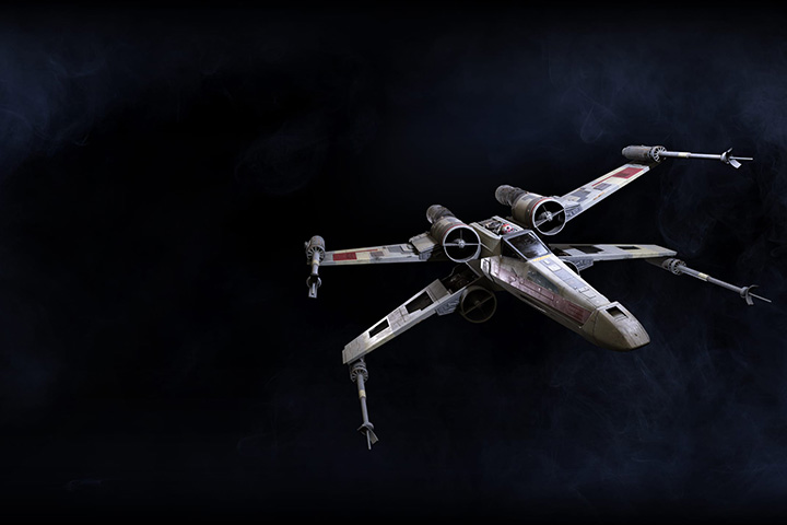 Le chasseur X-Wing
