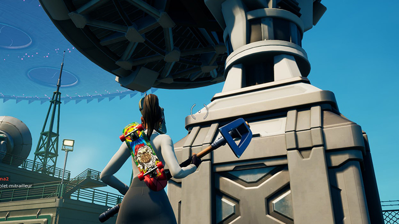 Couper l'alimentation électrique des antennes radar dans Fortnite, défi saison 7