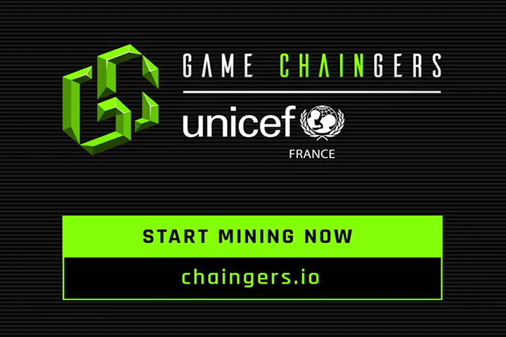 Game Chaingers une action d'Unicef France
