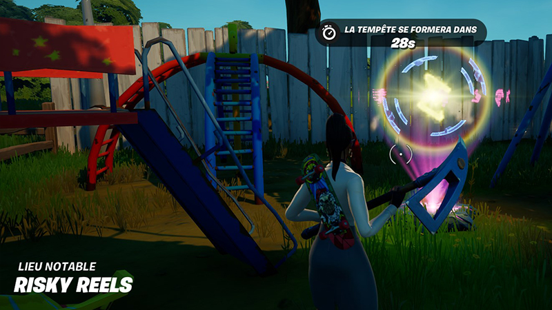 Où est Risky Reels dans Fortnite ?