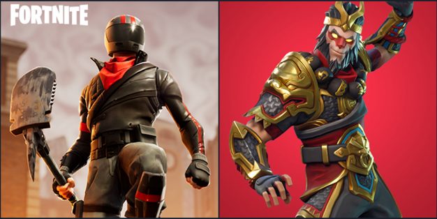 Fortnite 3.2.0 : Nouveaux skins Aigle de la nuit, Dalles turbo et Wukong
