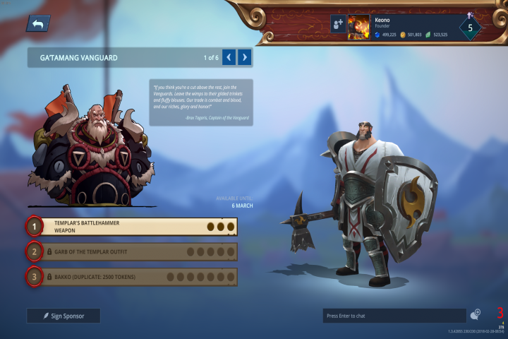 Battlerite : Quel sponsor choisir ?