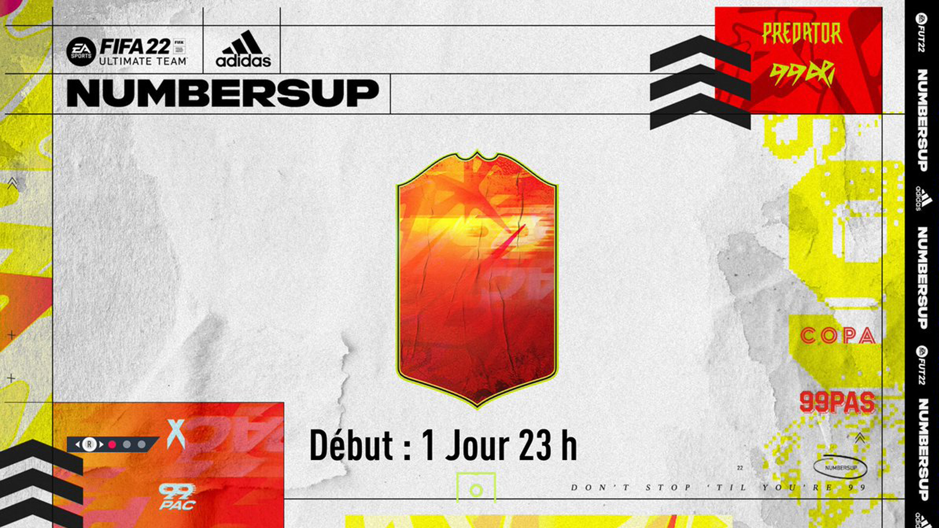 Prédictions et date de sortie des cartes Numbers Up