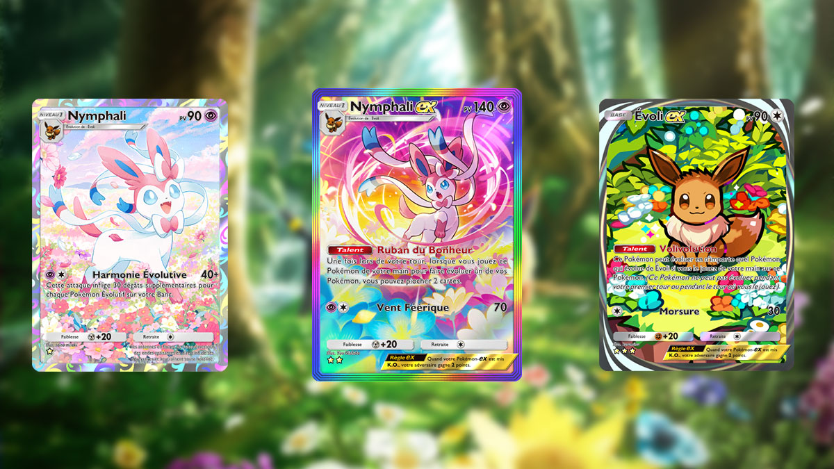 Quel deck jouer avec Nymphali Ex dans Pokémon JCC Pocket ?