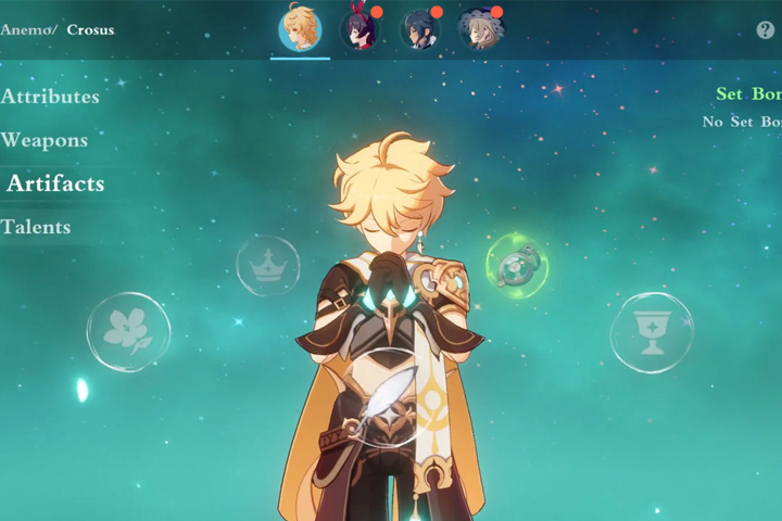 Maitrise elementaire Genshin Impact, comment fonctionne l'Elemental Mastery