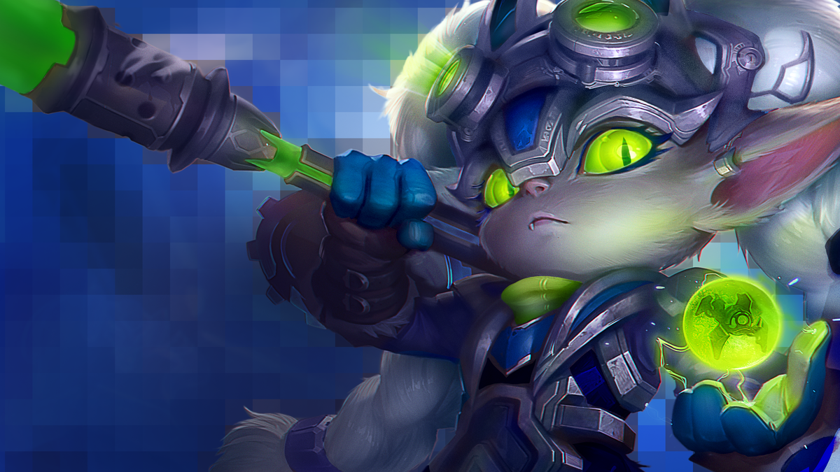 Compo Poppy Reroll avec son augment Martèlement au Set 14 de TFT