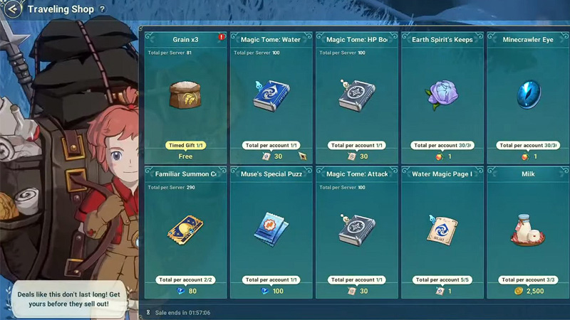 Comment trouver le marchand itinérant dans Ni no Kuni Crossworlds ?