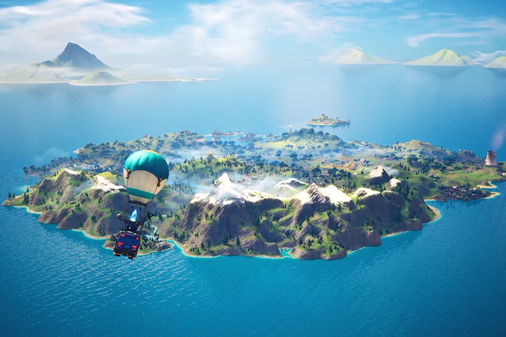 Fortnite Chapitre 2 : Appolo, Nouvelle map, Nouvelle carte du jeu